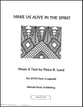 Make Us Alive in the Spirit SATB choral sheet music cover